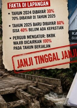 Pergub Tinggal Aturan, BKBK Jambi Mangkrak, Desa Terlantar oleh Janji Al Haris