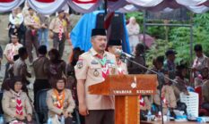 Jambore Pramuka Kwarcab Kerinci Dibuka, Ini Pesan Bupati Monadi!