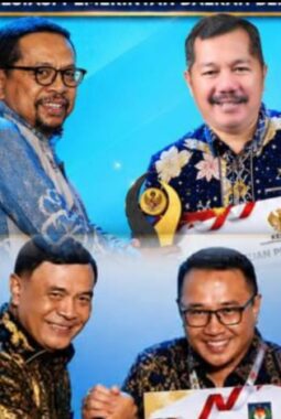 Kompak Berprestasi! Kerinci dan Sungai Penuh Sabet Apresiasi Kemendagri