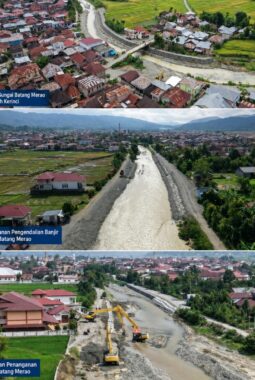 Atasi Banjir Berkelanjutan, Kementerian PU Fokus Benahi DAS Batang Merao