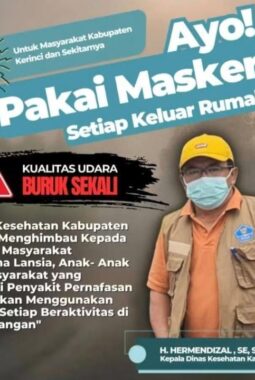 Kualitas Udara Memburuk, ISPA di Kerinci Melonjak 511 Kasus, Ini Imbauan Dinkes!
